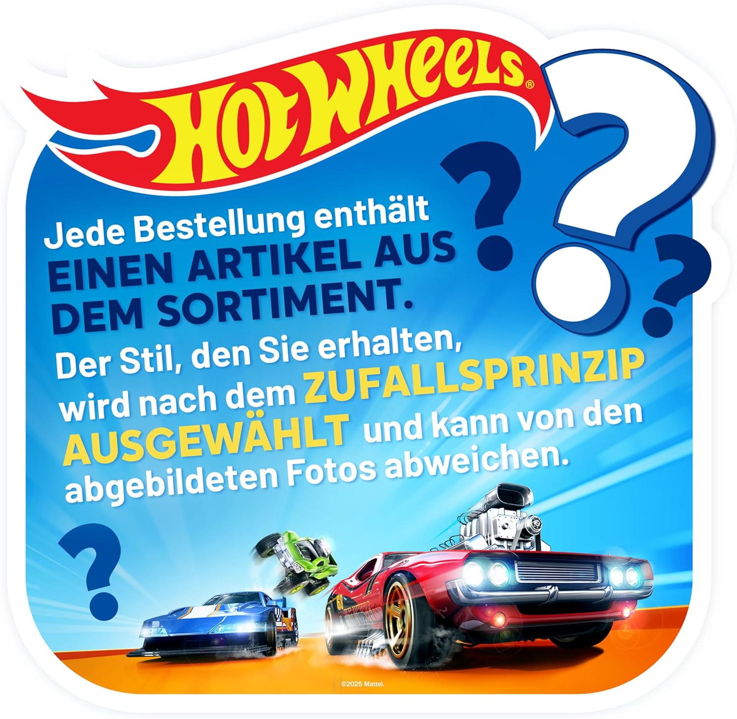 Hot Wheels Monster Trucks Color Reveal (Verschiedene Modelle, zufälliges Fahrzeug) – Farbwechseleffekt in warmem und kaltem Wasser mit Wassersprühtank, Überraschungsspielzeug für Kinder